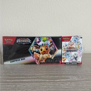 Pokemon Prismatic Evolutions Sam's Club surprise box bundle